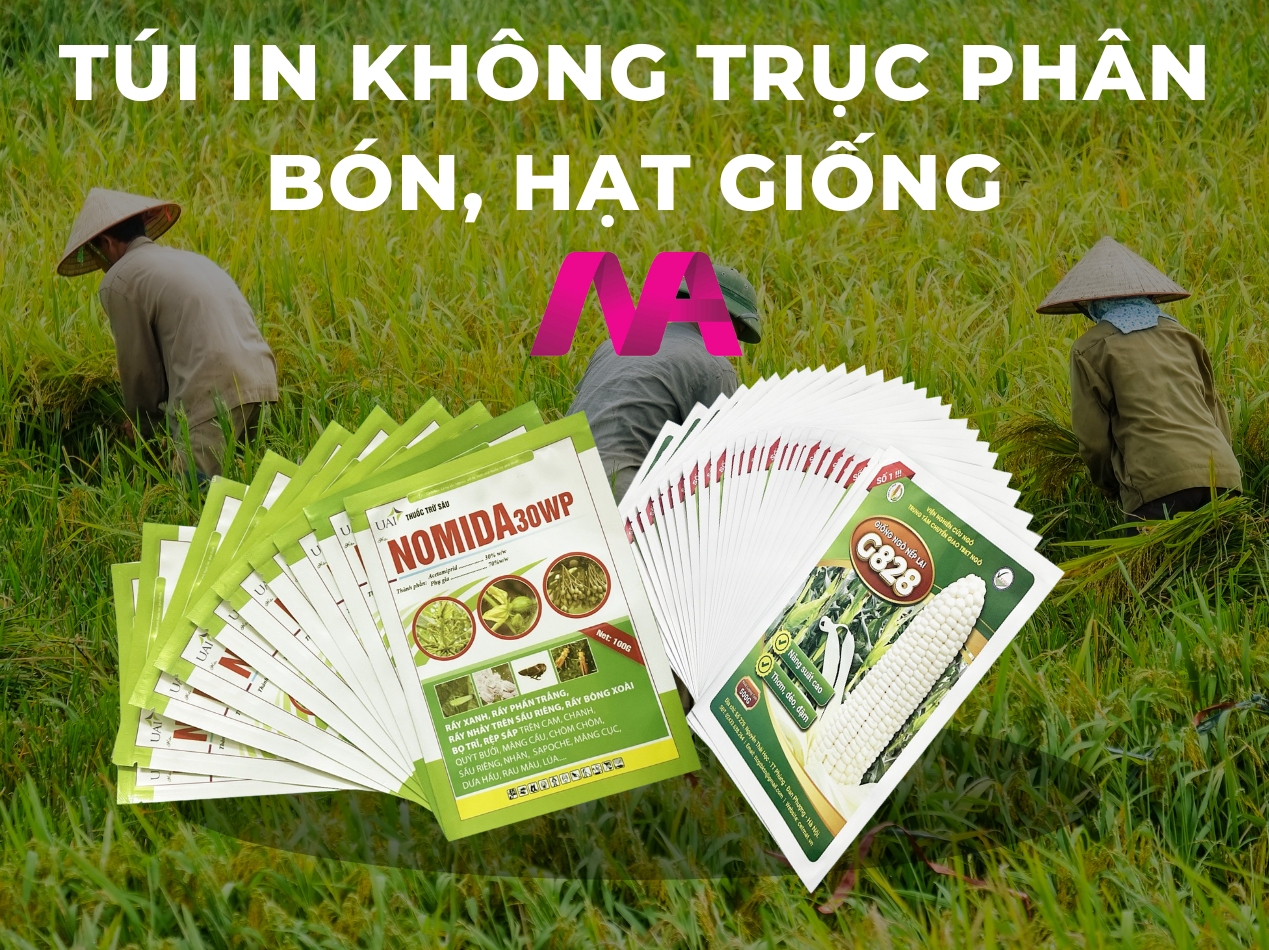 Túi in không trục thuốc BVTV (Bảo vệ thực vật)