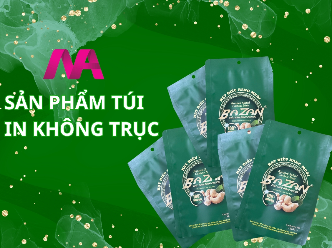 Sản phẩm túi in không trục chất lượng