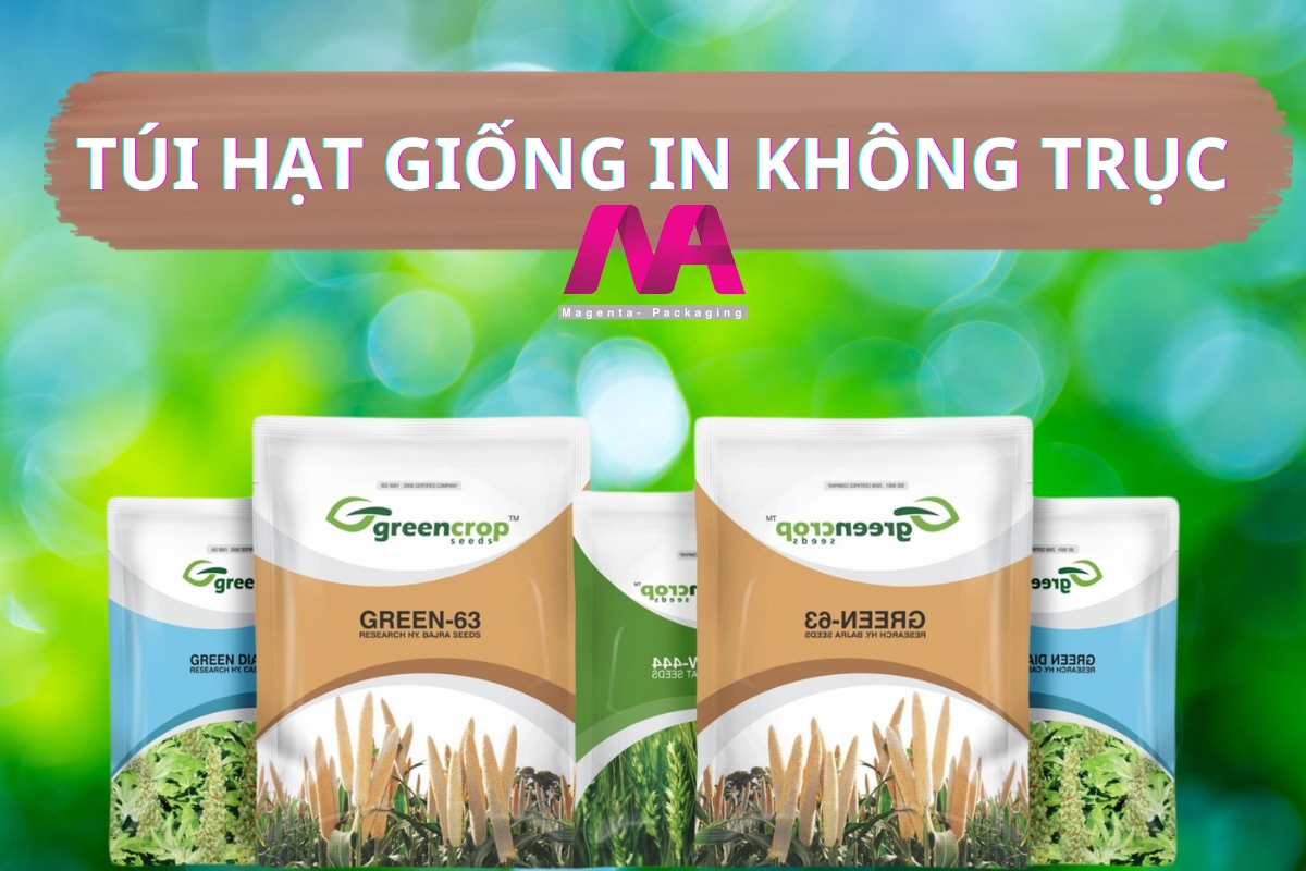 Túi gói hạt giống in không trục